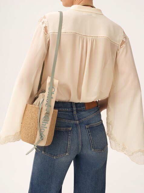 Petit panier Woody en fibres naturelles