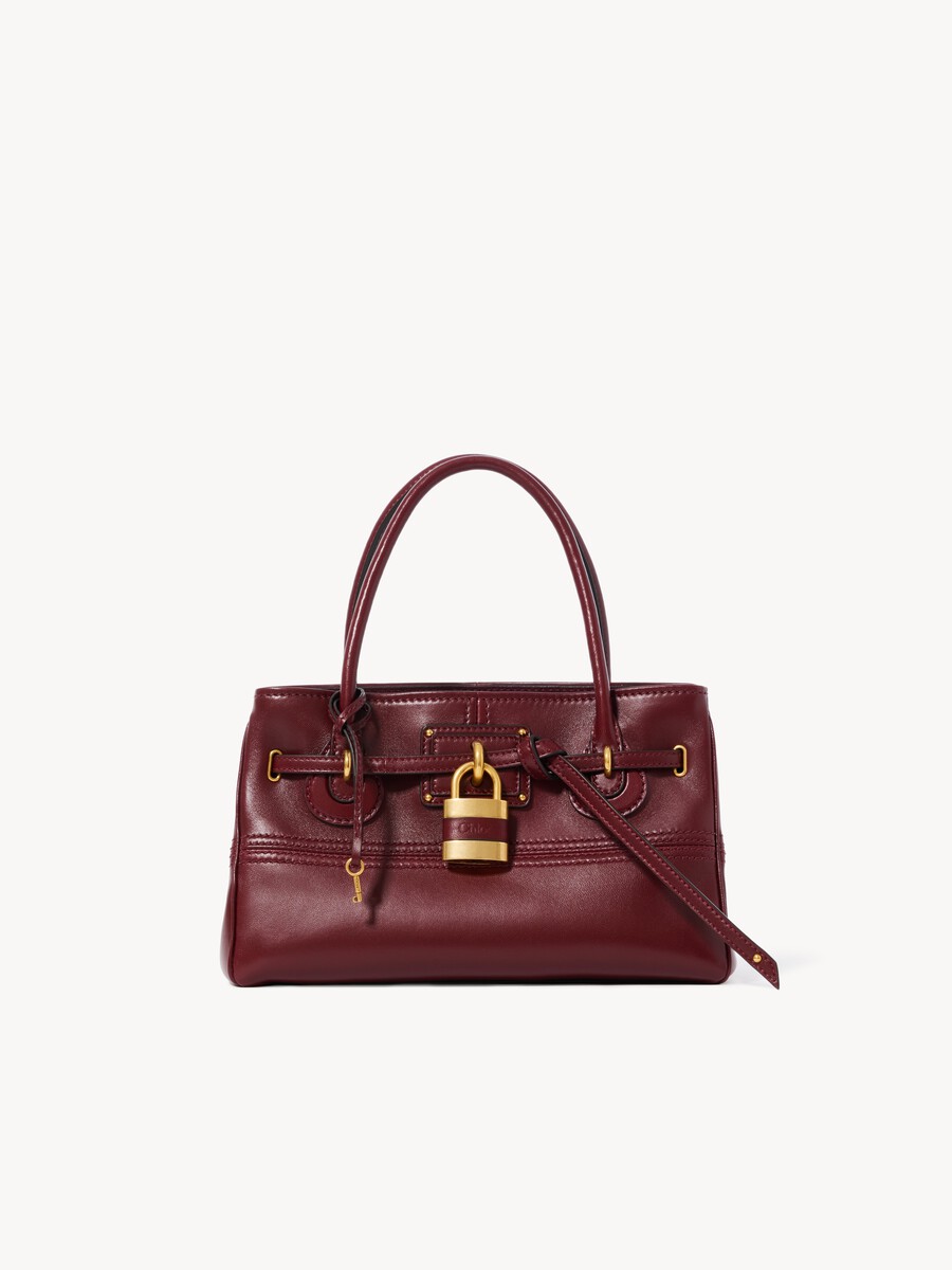 Small Paddington Sling top handle bag in soft leather - 1