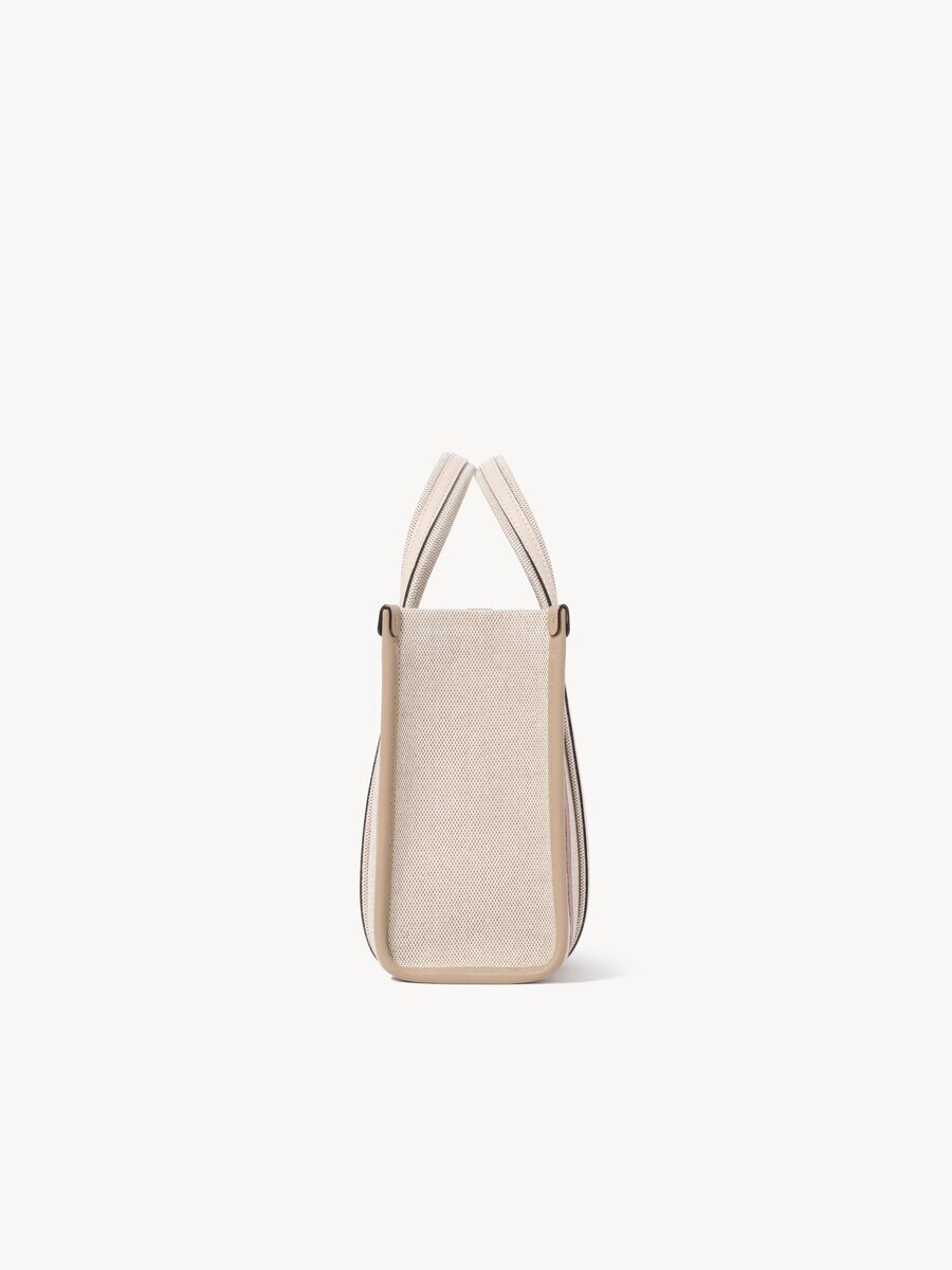 Small Woody Loop tote bag in canvas - 7