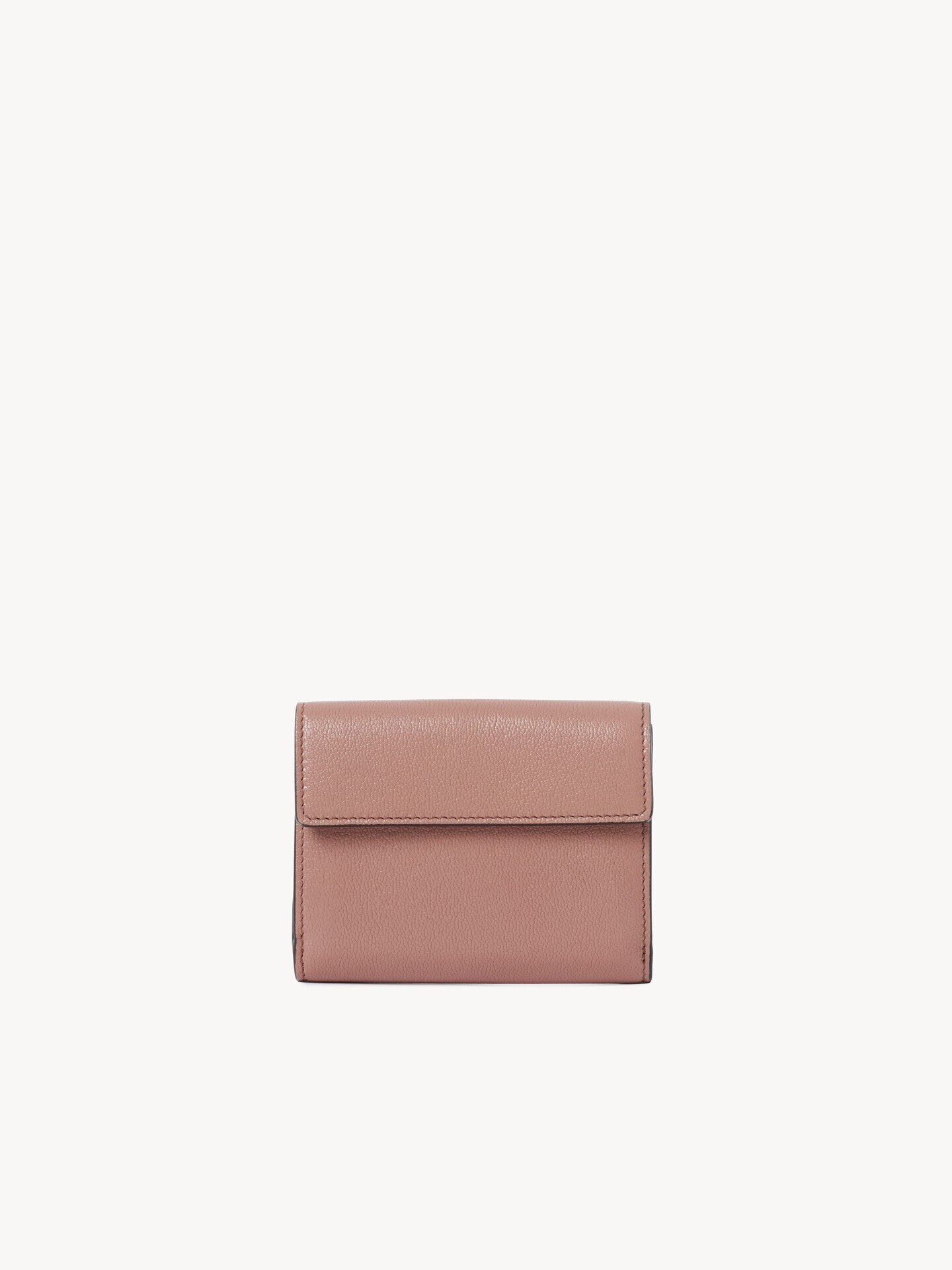 コローレ グレインレザー製フラップ付きEnvelopeロング ウォレット 紫 - Chloé