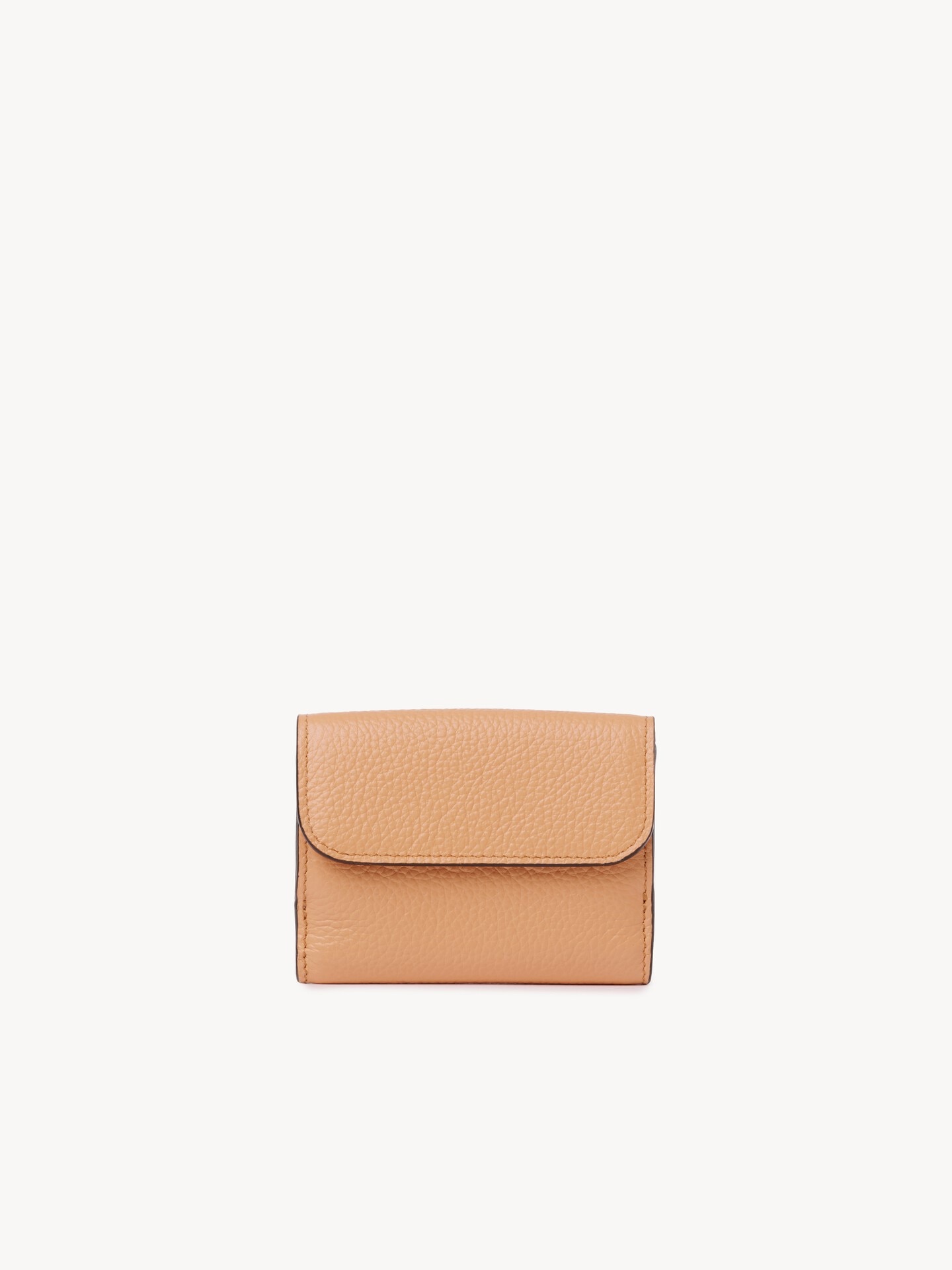 Mini Alphabet tri-fold in grained leather - 3.0