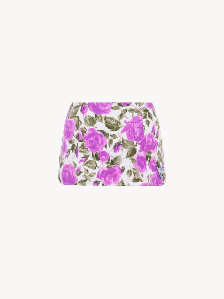 High-waisted swim skirt - 1
