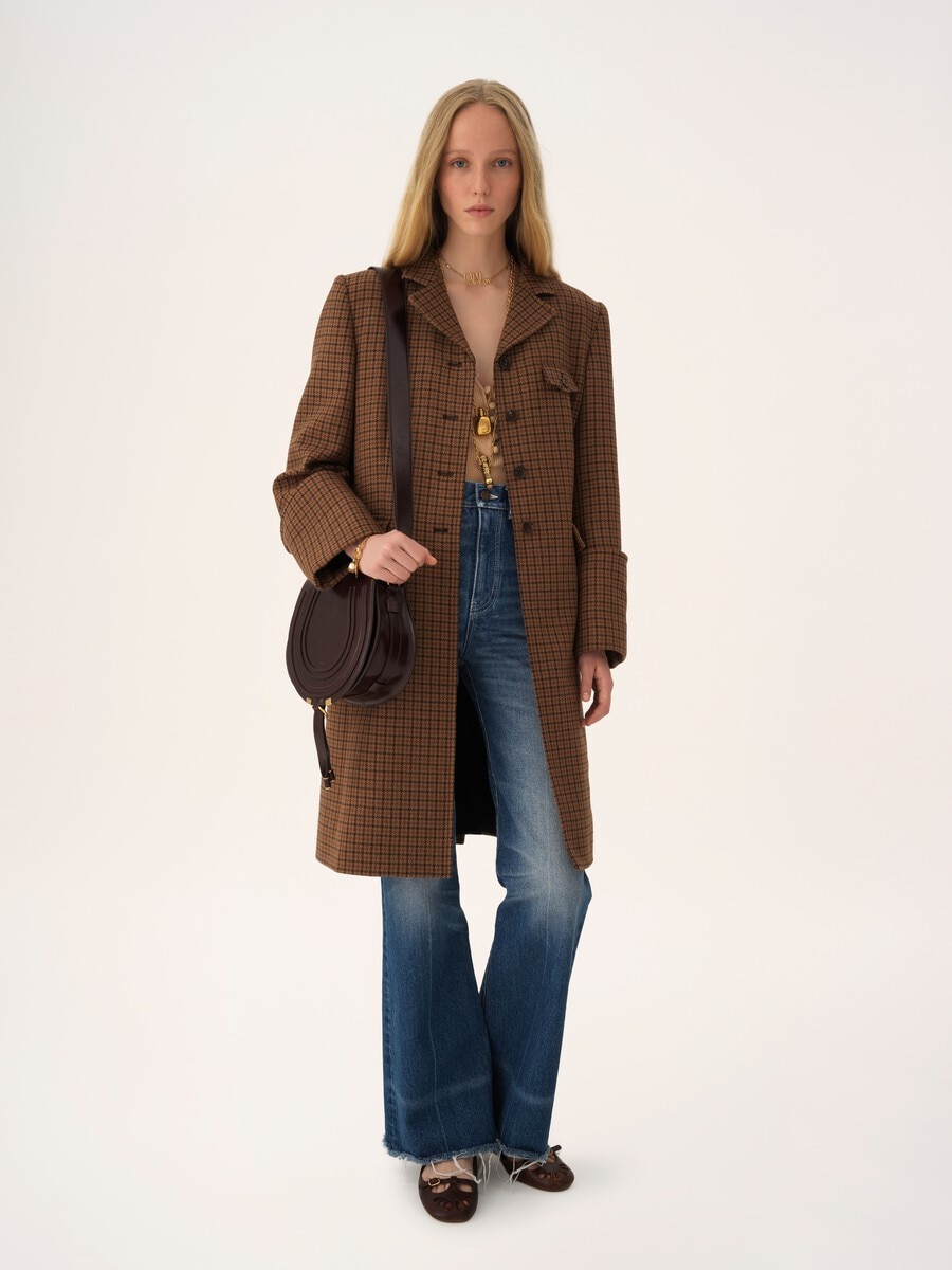Marcie saddle bag in shiny leather - 7