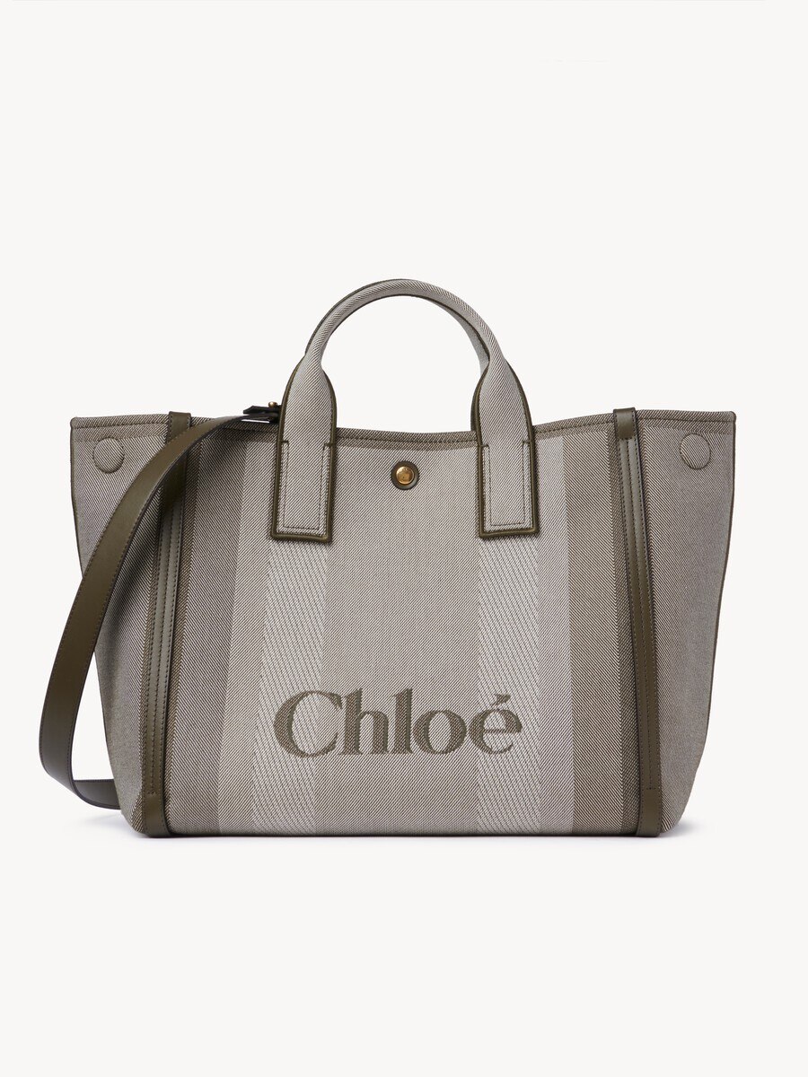 Chlo&eacute; Carry tote bag in canvas - 3