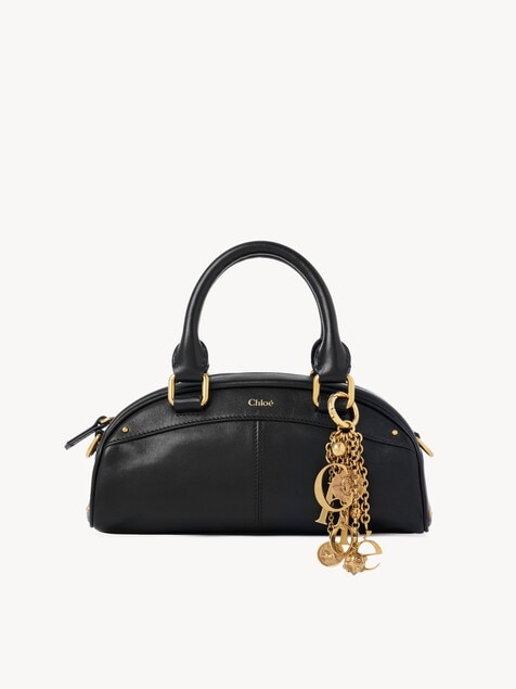 Small Chlo&eacute; bowling bag in soft leather