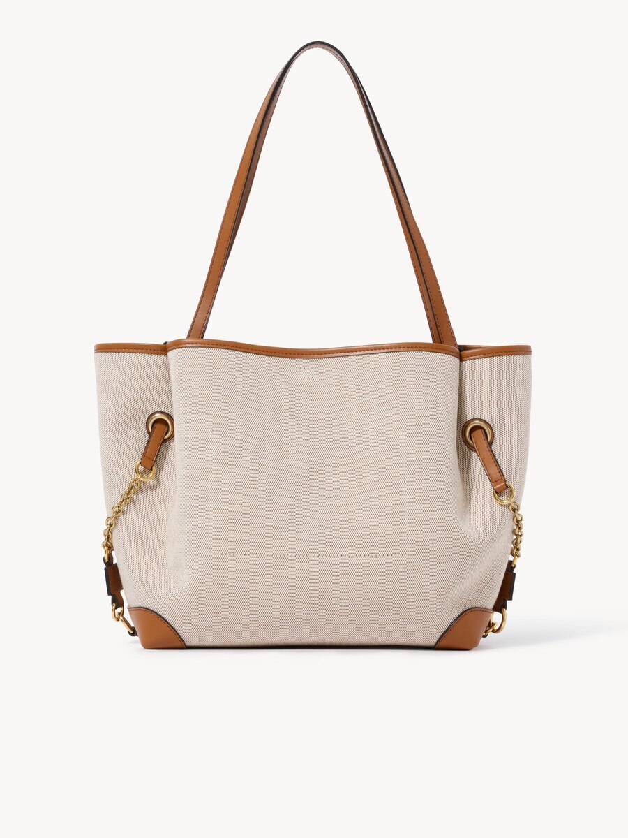 Chlo&eacute; Clover double carry bag in canvas - 6