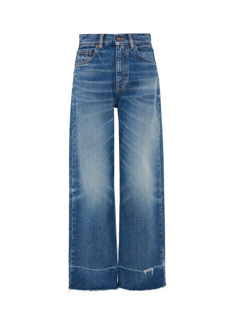 Bootcut jeans in denim