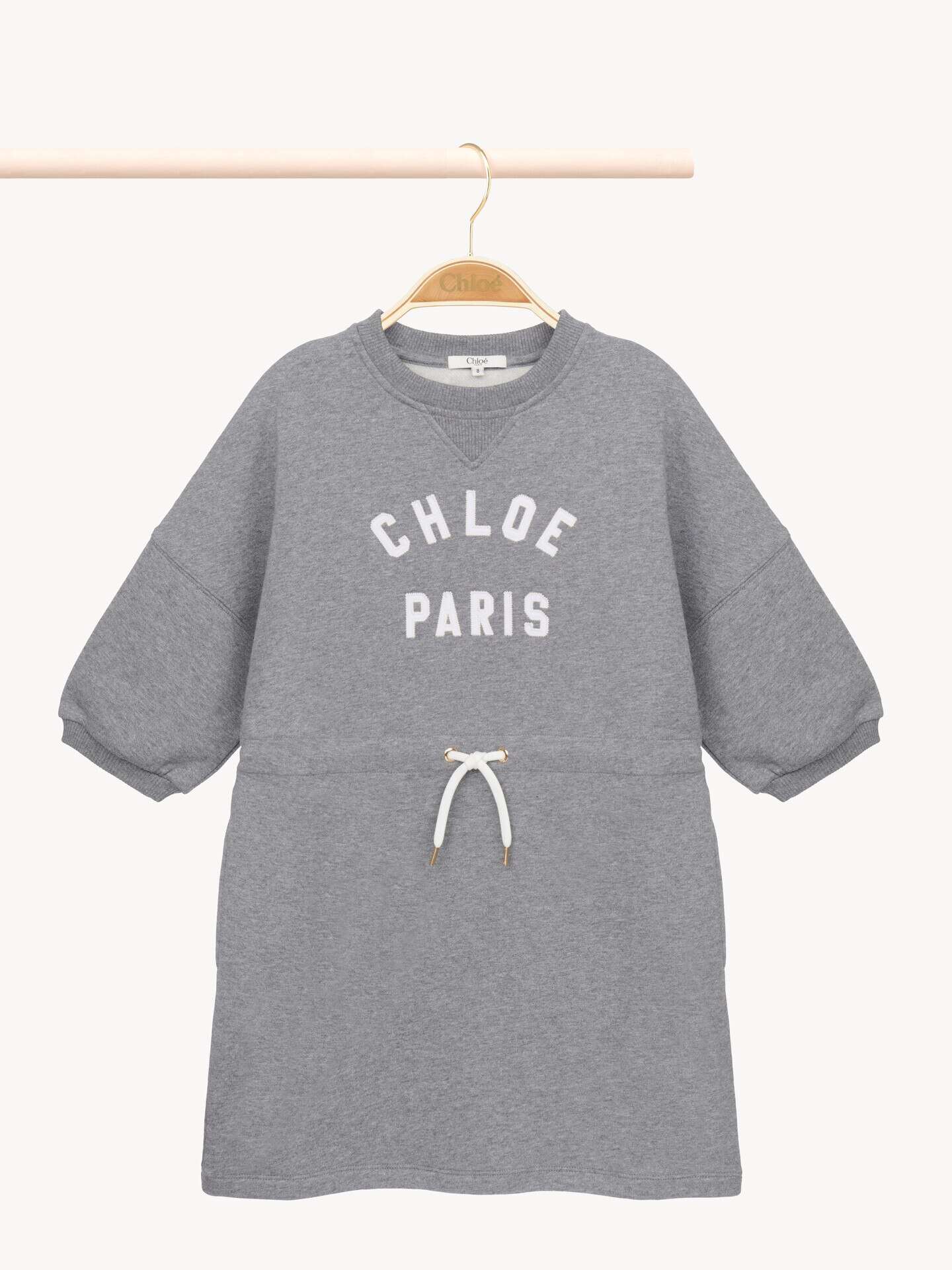 Robe &agrave; manches longues et logo enfant - 2