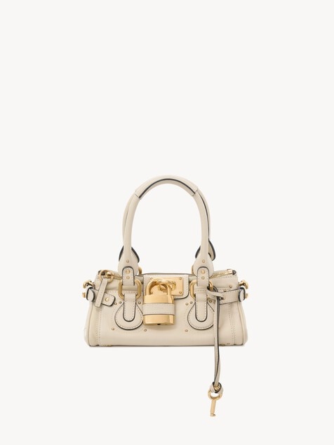 Small Paddington bag in grained leather