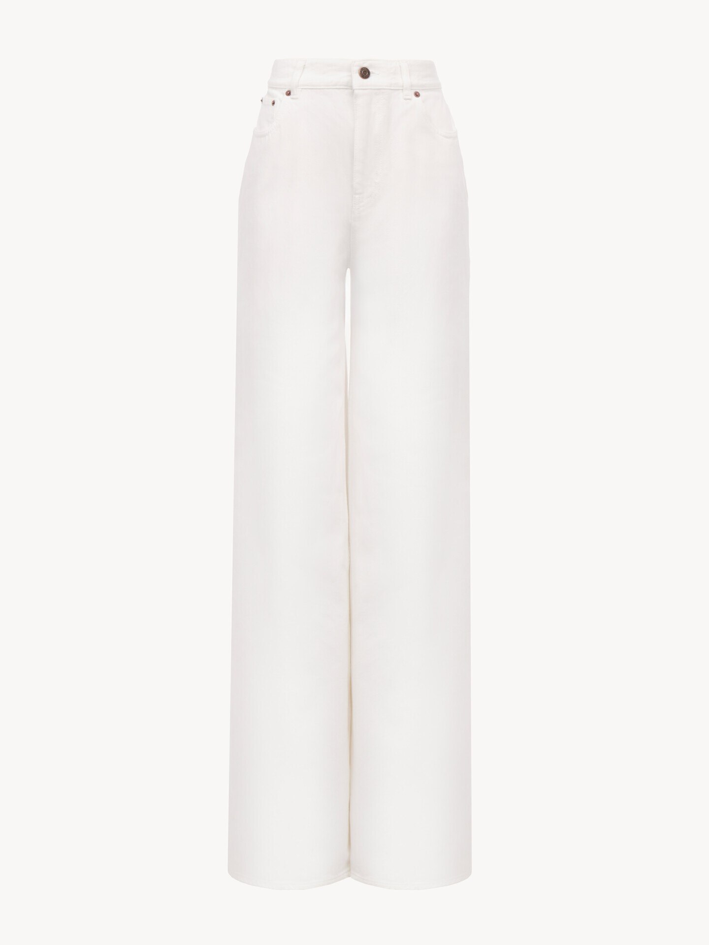 Chole デニム製ワイドレッグジーンズ デニム製ワイドレッグジーンズ Night Blue - Chloé