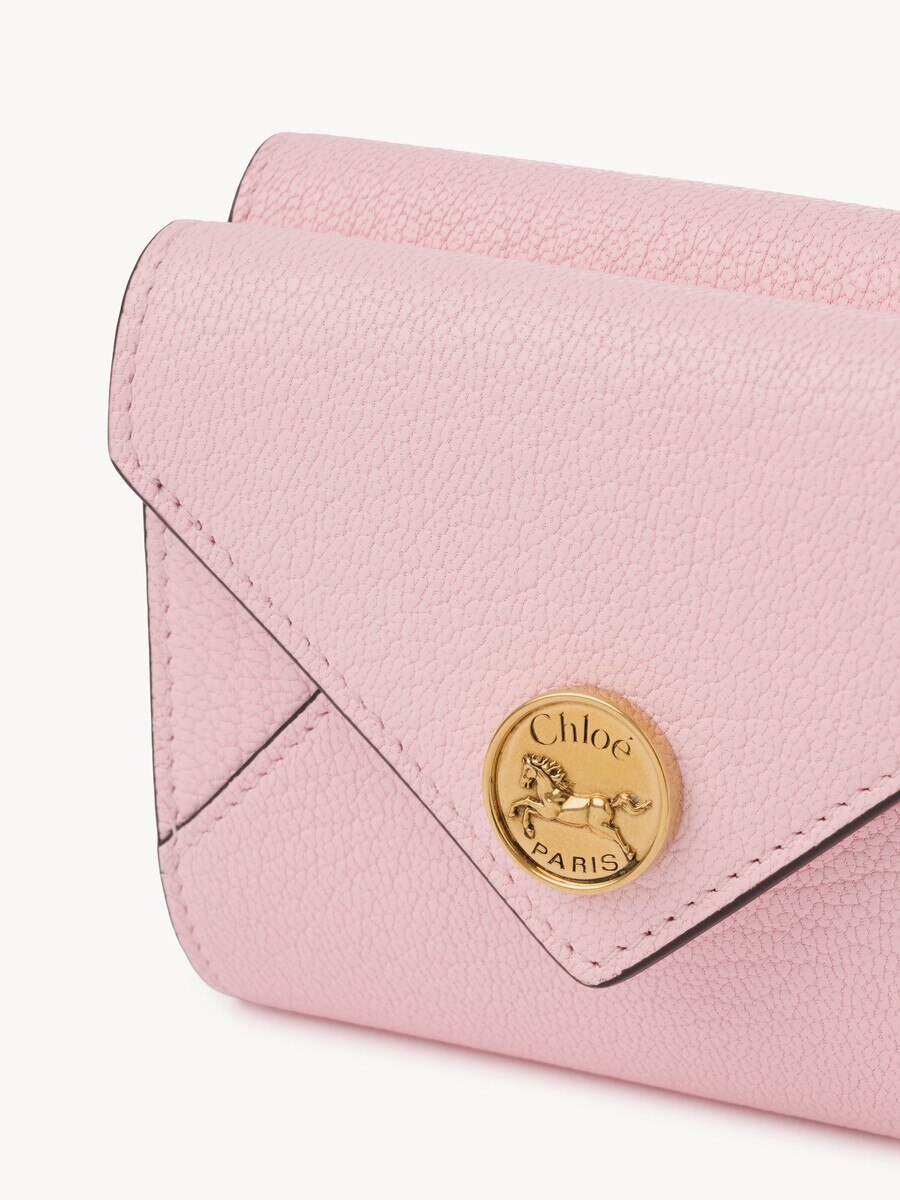 Small Envelope tri-fold in grained leather - 6