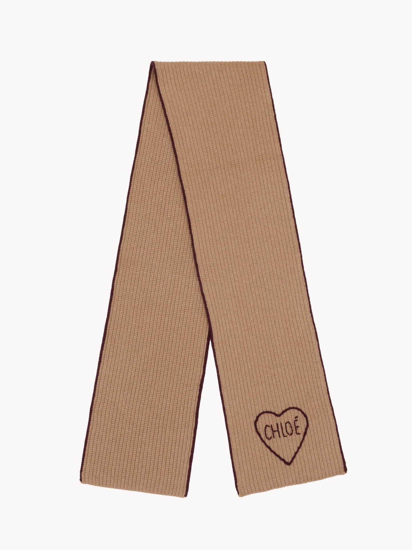 Bufanda Chlo&eacute; Encoeur de lana y cachemira - 1.0