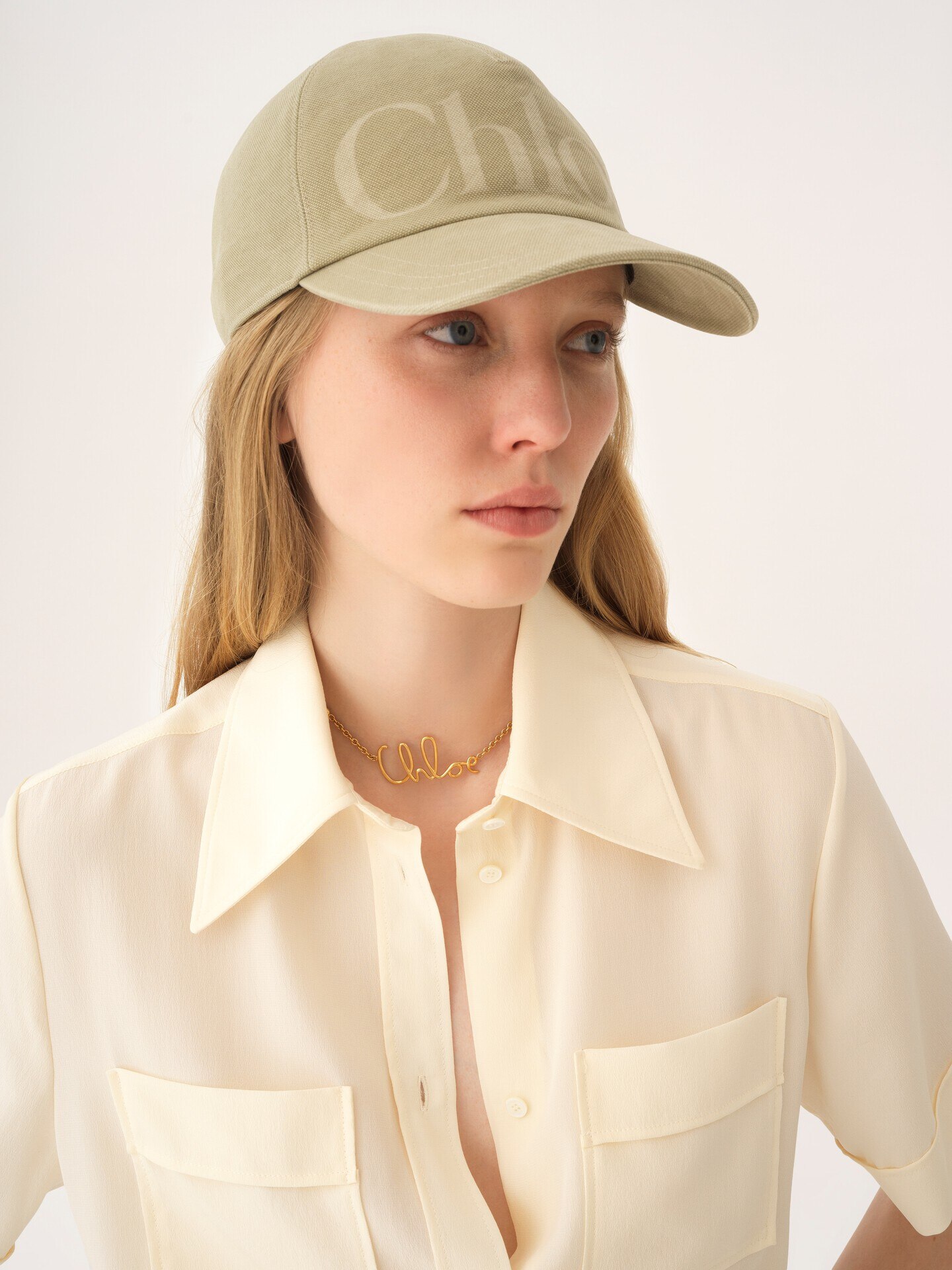 The Chlo&eacute; Essentials cap in washed cotton - 5