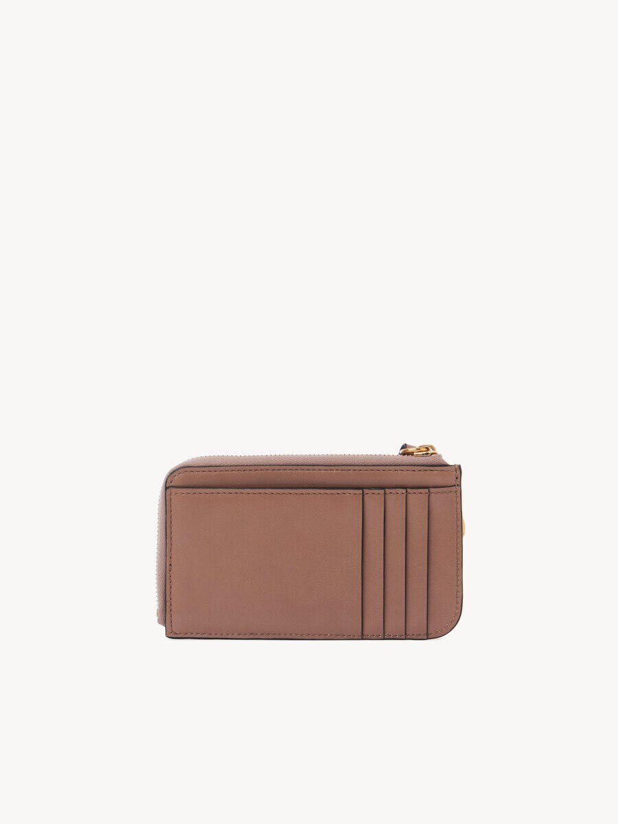 Alphabet wallet in shiny leather - 5