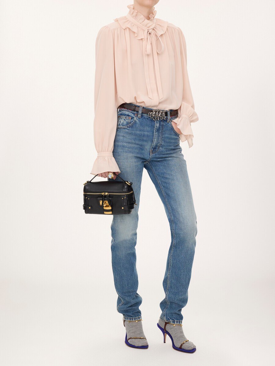 Paddington vanity bag in grained leather - 8