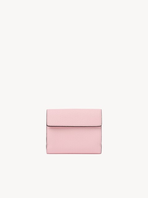 Small Envelope tri-fold in grained leather