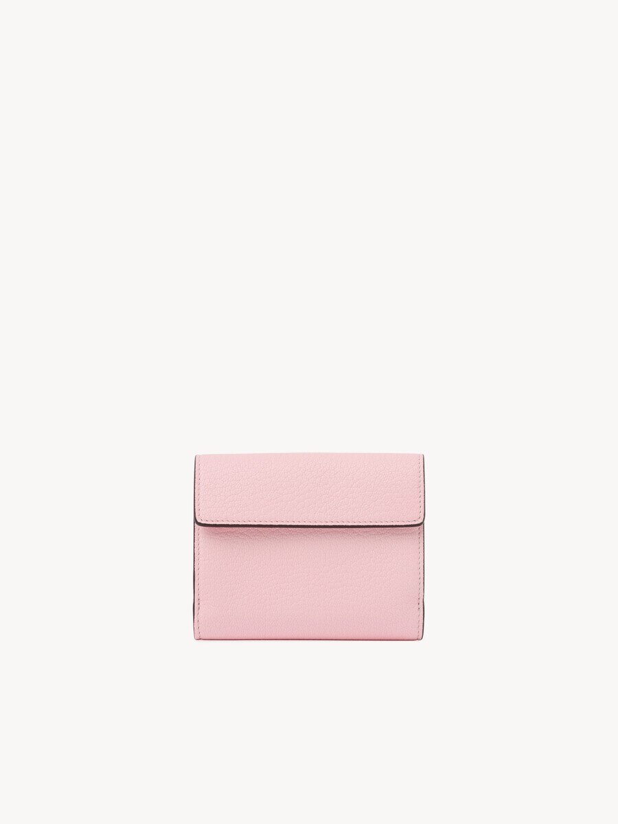 Small Envelope tri-fold in grained leather - 4