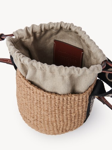 Small Woody basket in natural fibres - 8