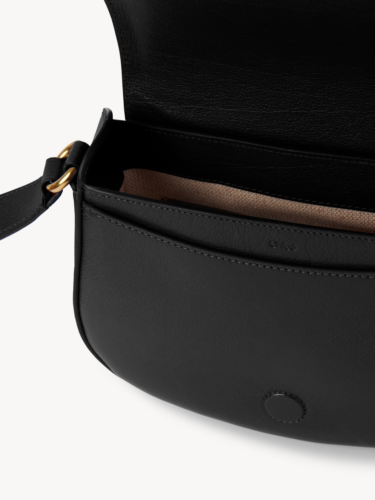 Sac &agrave; bandouli&egrave;re Horse Medal en cuir grain&eacute; - 5