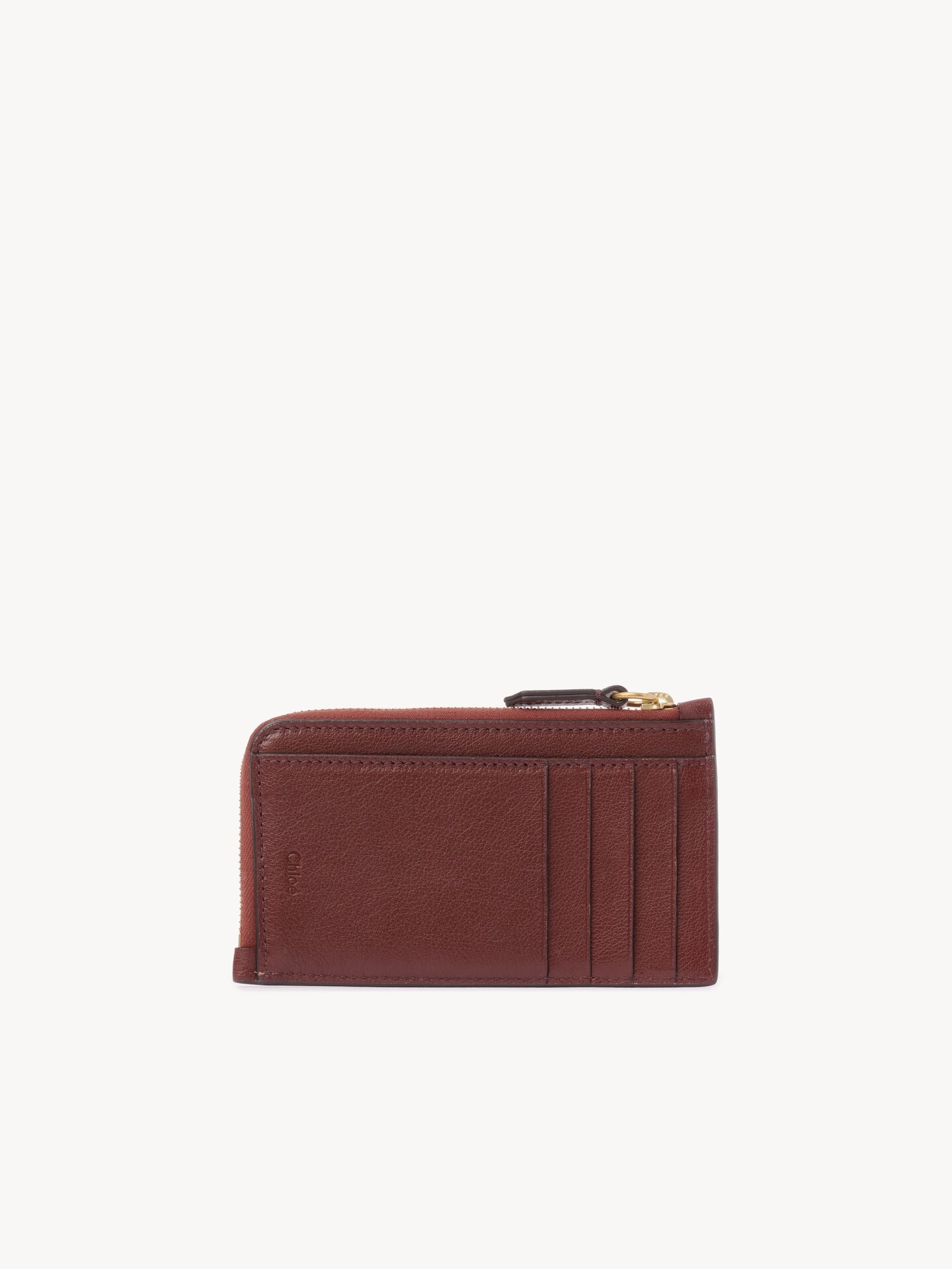 Small Paddington purse with card slots in grained leather - 4