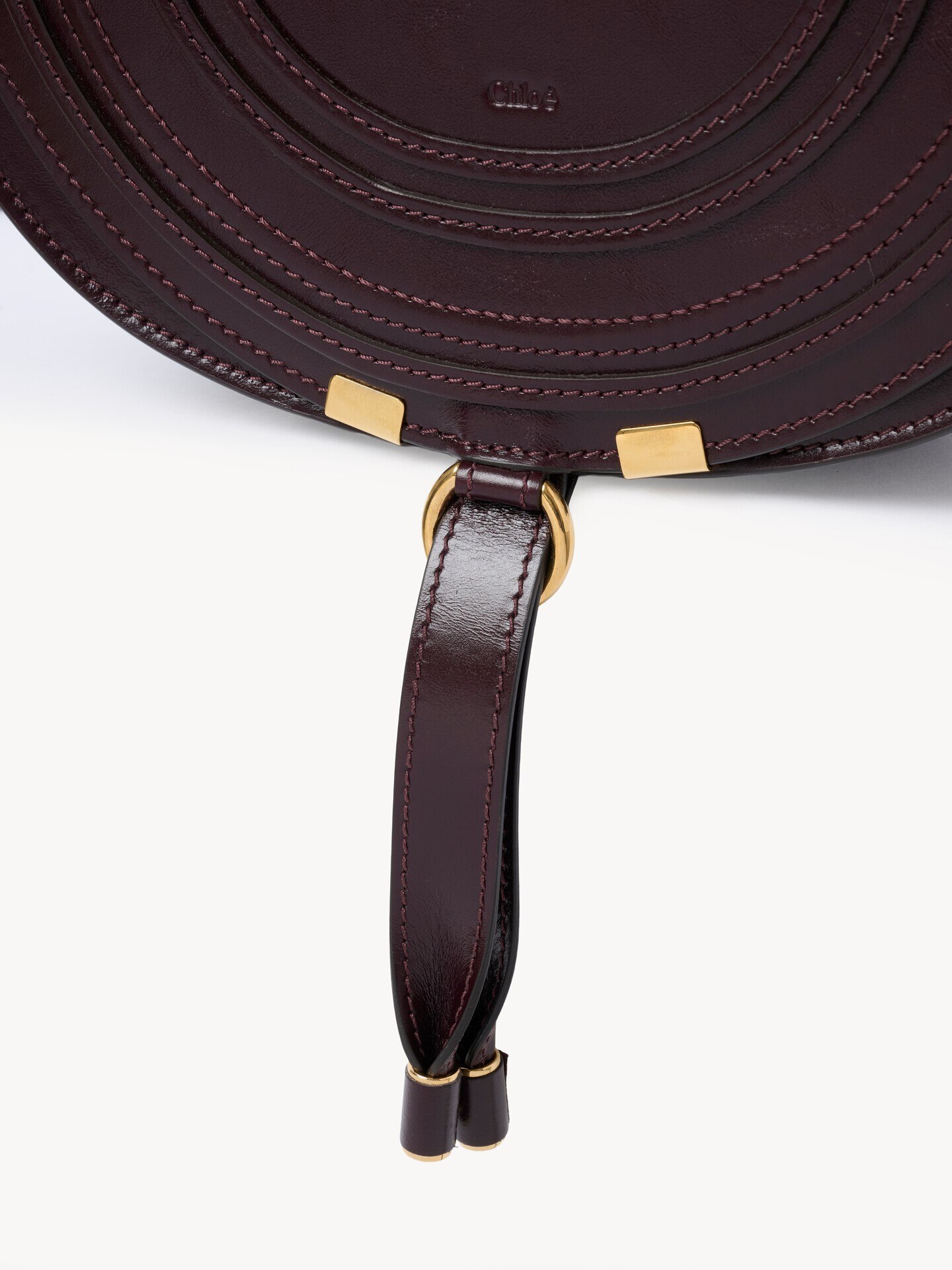 Marcie saddle bag in shiny leather - 7