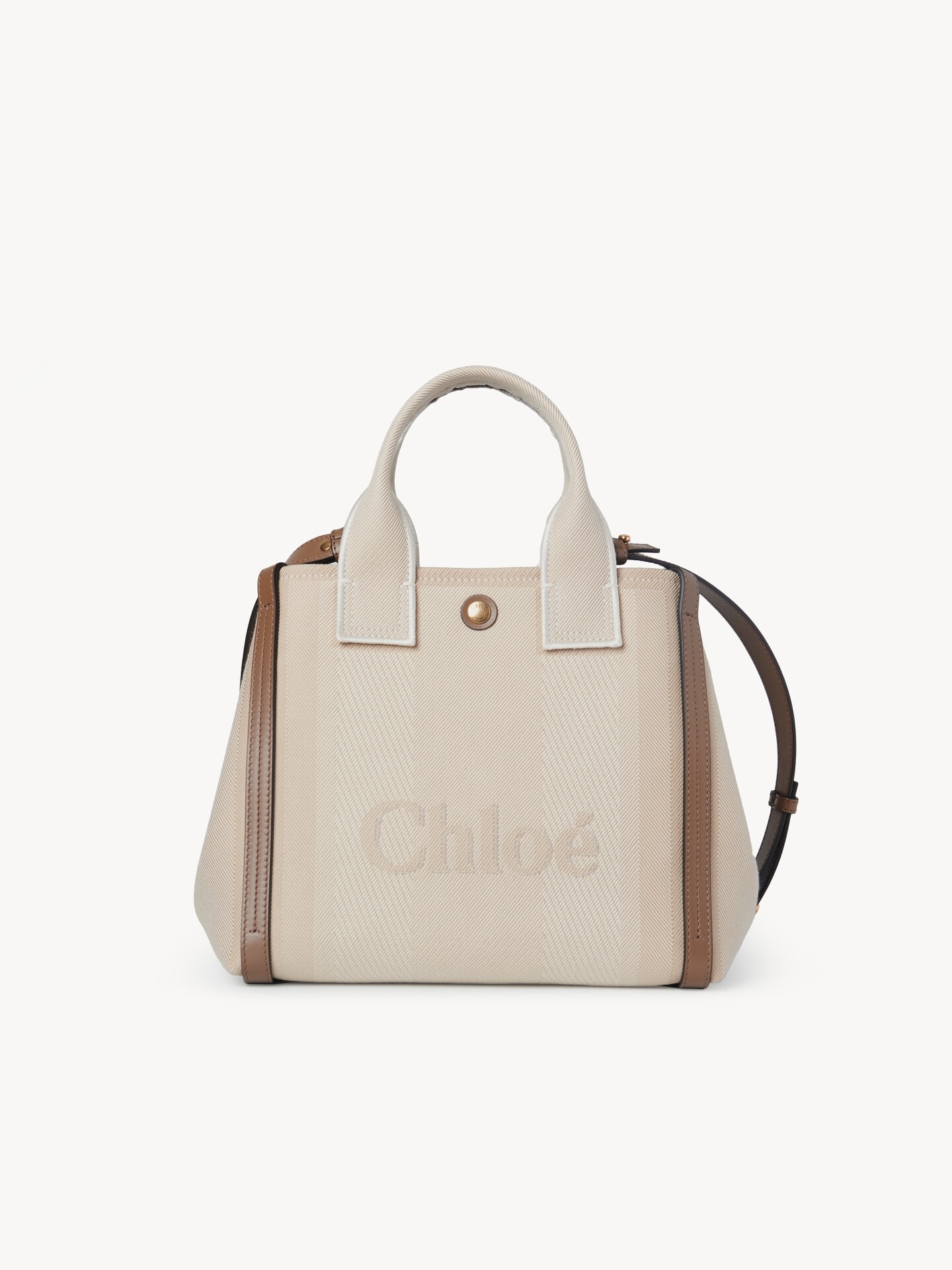 Small Chlo&eacute; Carry tote bag in canvas - 1