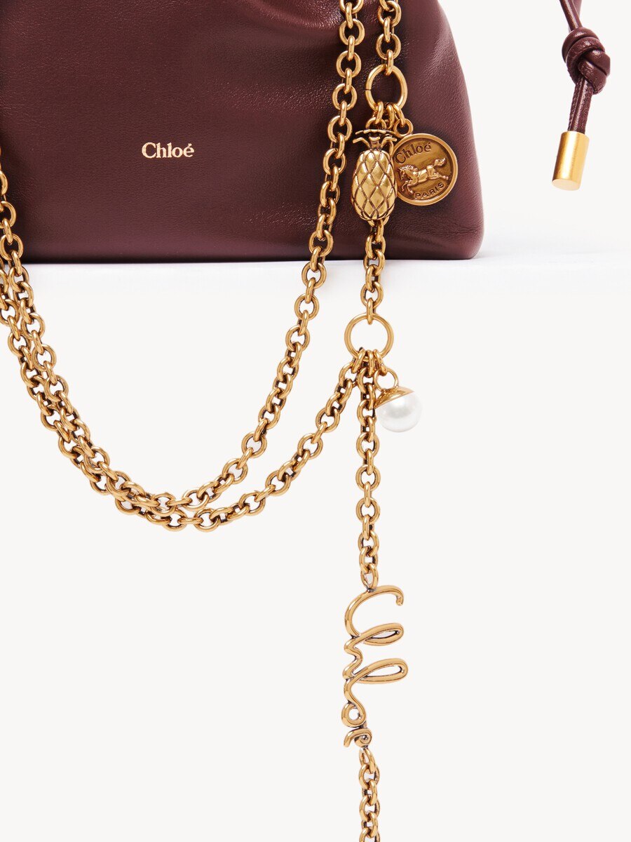 チェーン付きソフトレザー製Chlo&eacute; Iconsミニショルダーバッグ - 6