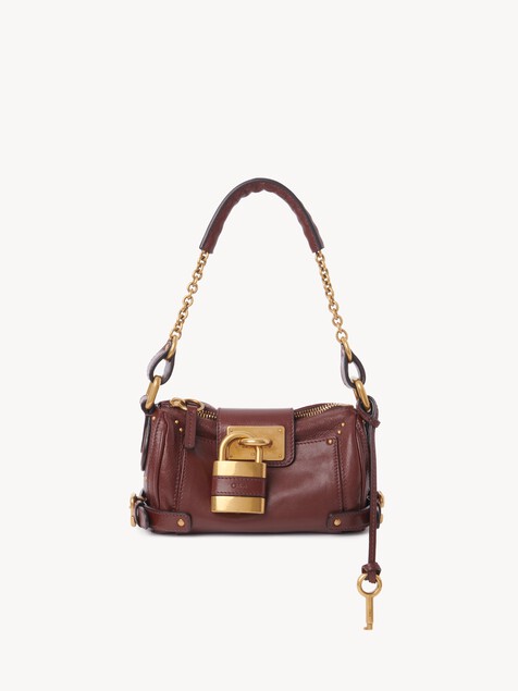 Small Paddington chain bag in grained leather