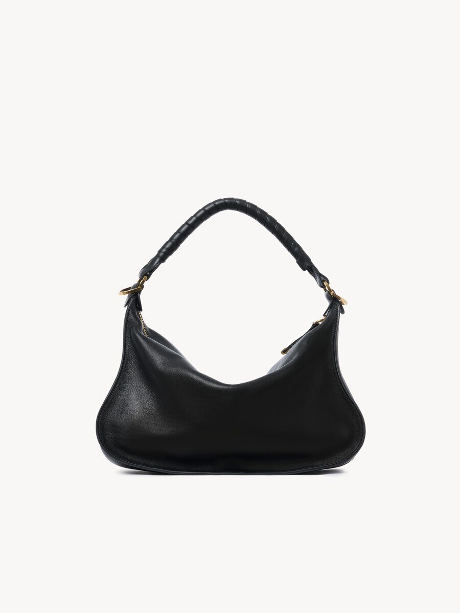 Petit sac port&eacute; &eacute;paule Marcie en cuir lisse - 6