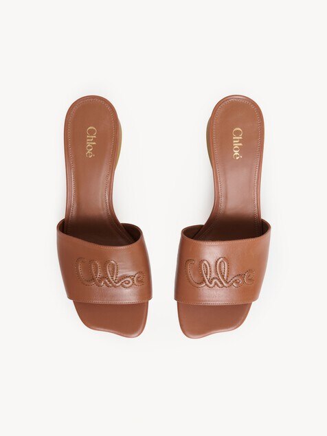 Chlo&eacute; Soleil heeled mule