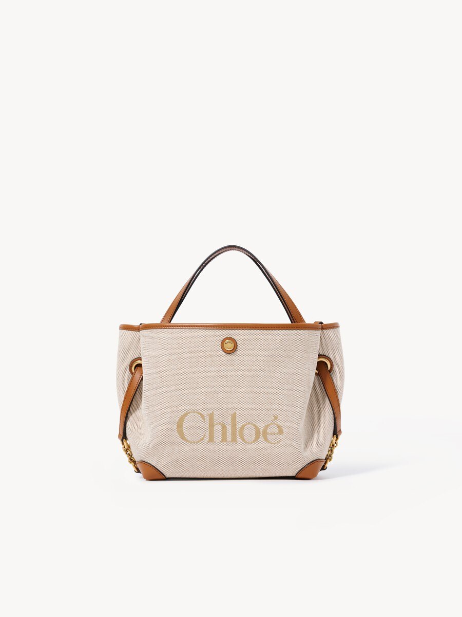 Small Chlo&eacute; Clover double carry bag in canvas - 2
