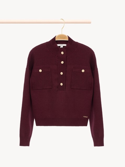 Kids' high-neck sweater