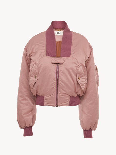 Veste bomber en nylon