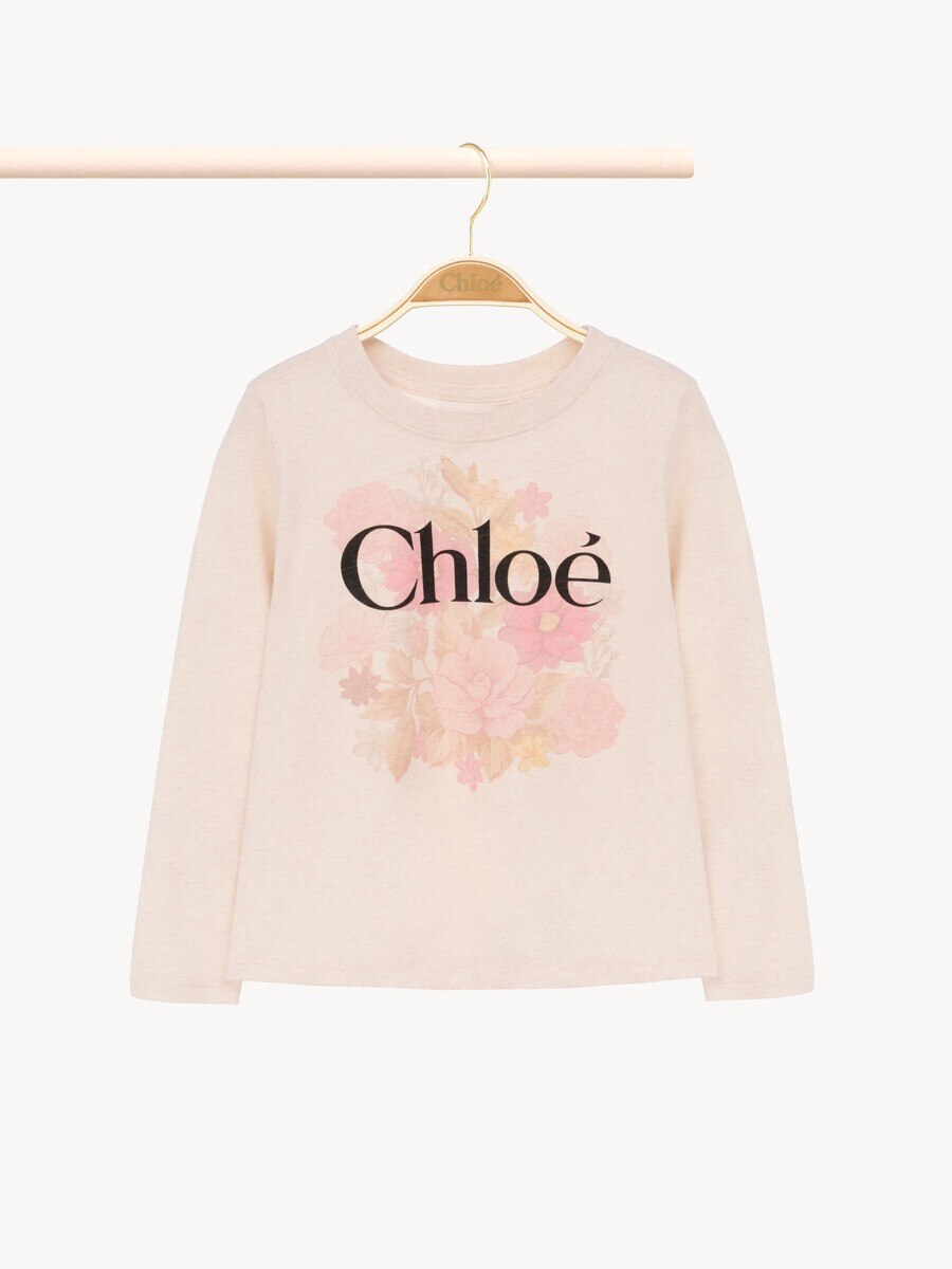 Kids' long-sleeve logo top - 1