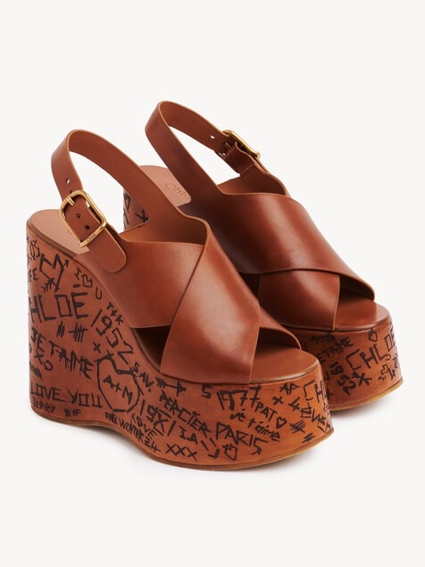 Maxime wedge sandal