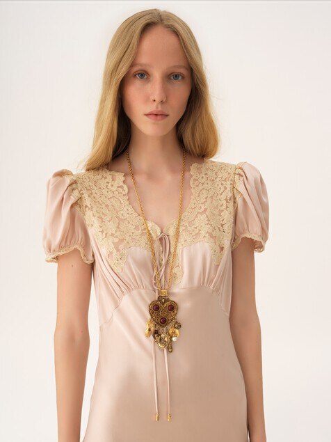 Chloé Heartfull 펜던트 목걸이