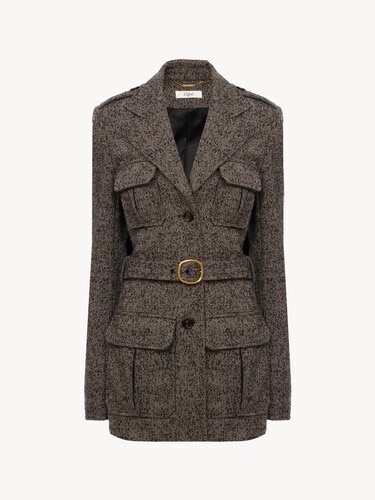 Utility-Jacke aus Chevron-Wolle - 2