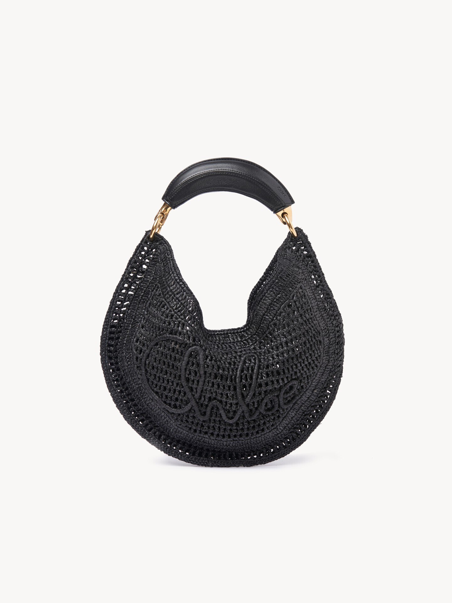 Summer Banana hobo bag in raffia - 1