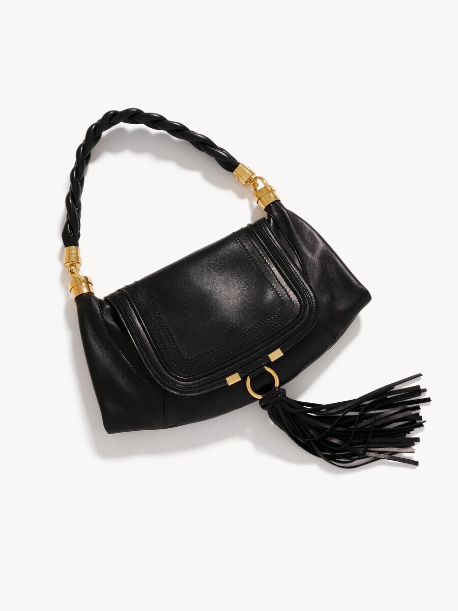 Bolso hobo Marcie Foulard peque&ntilde;o de cuero suave - 7