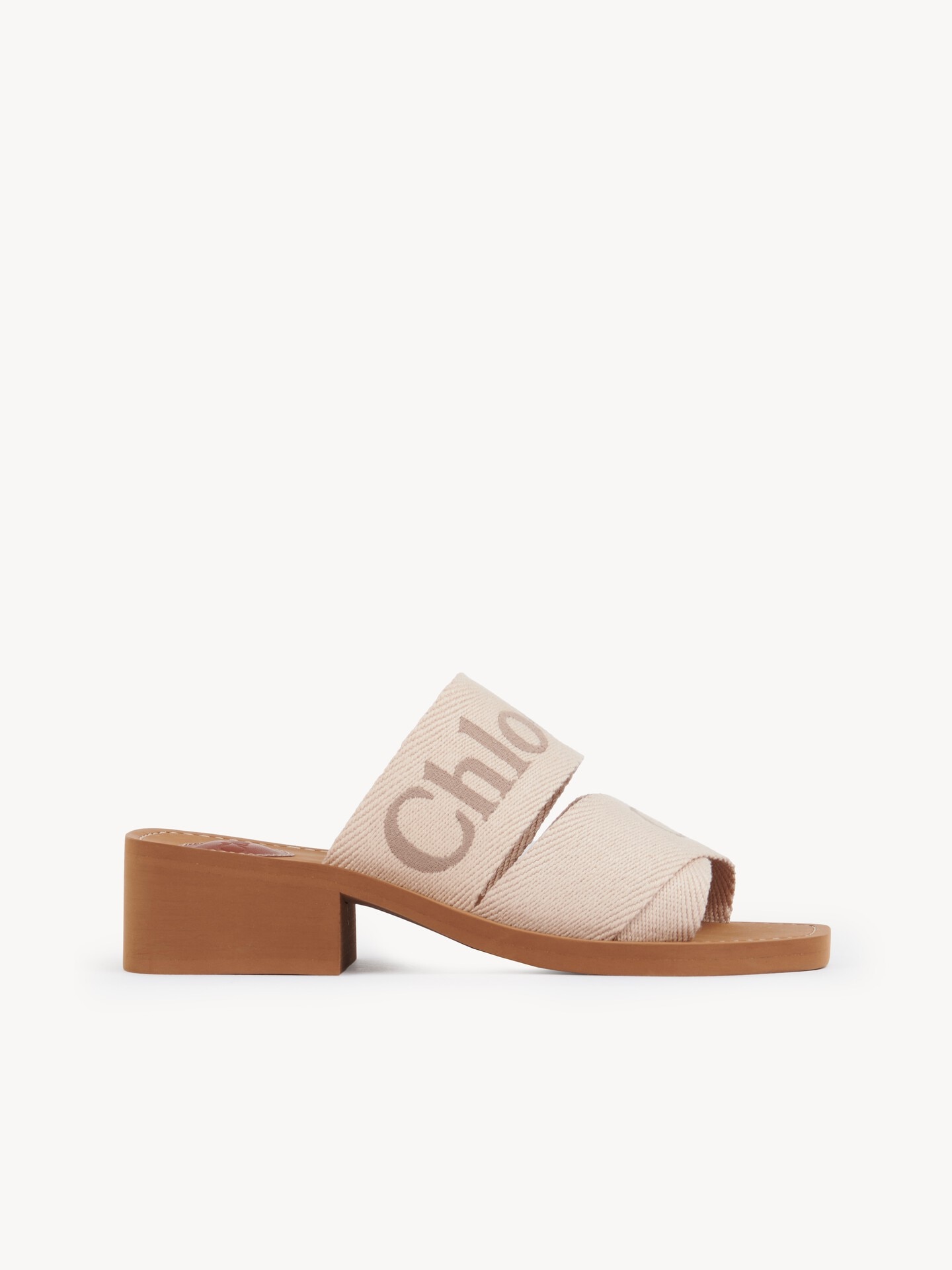 Woody heeled mule - 2