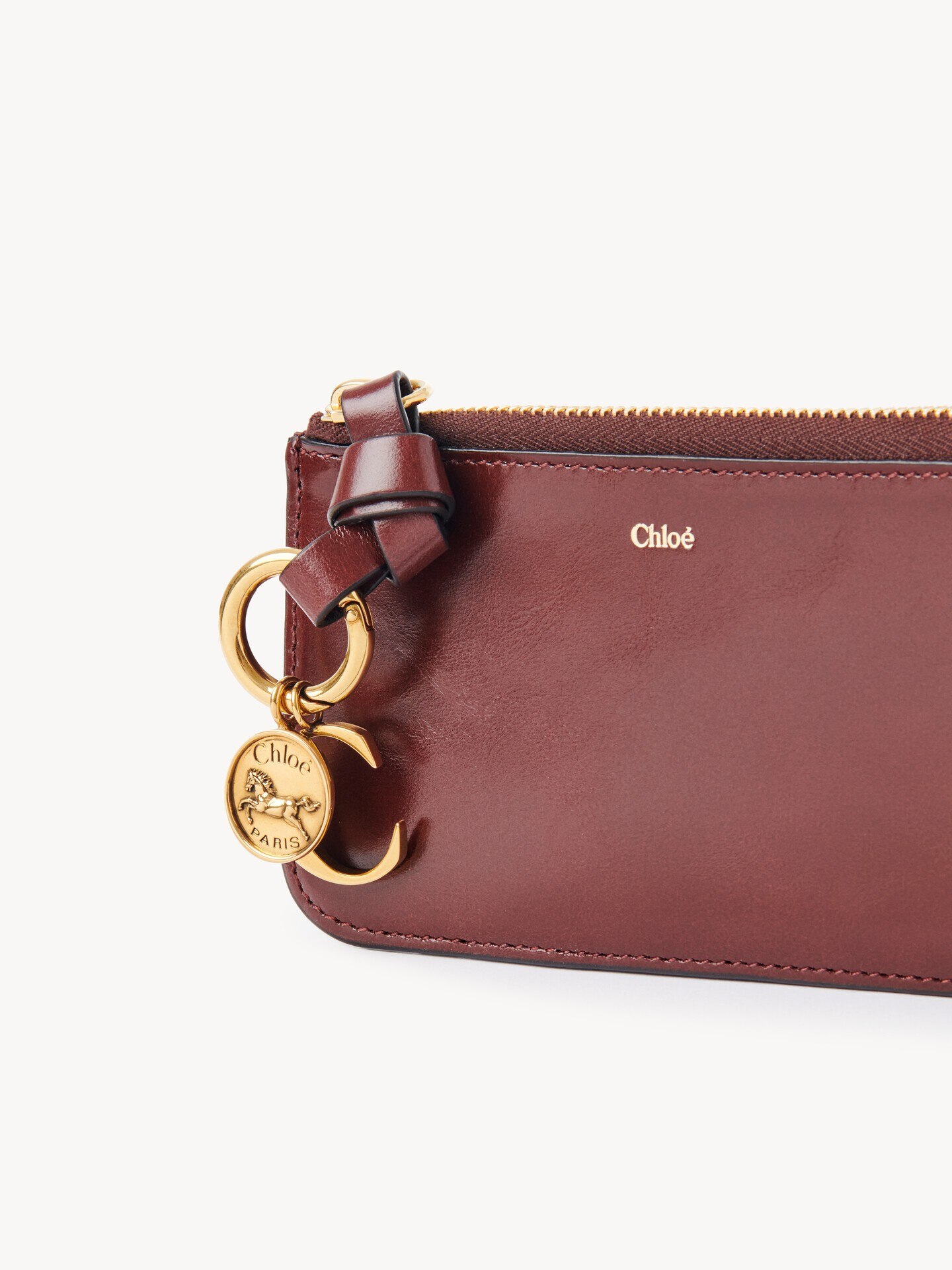 Alphabet wallet in shiny leather - 6