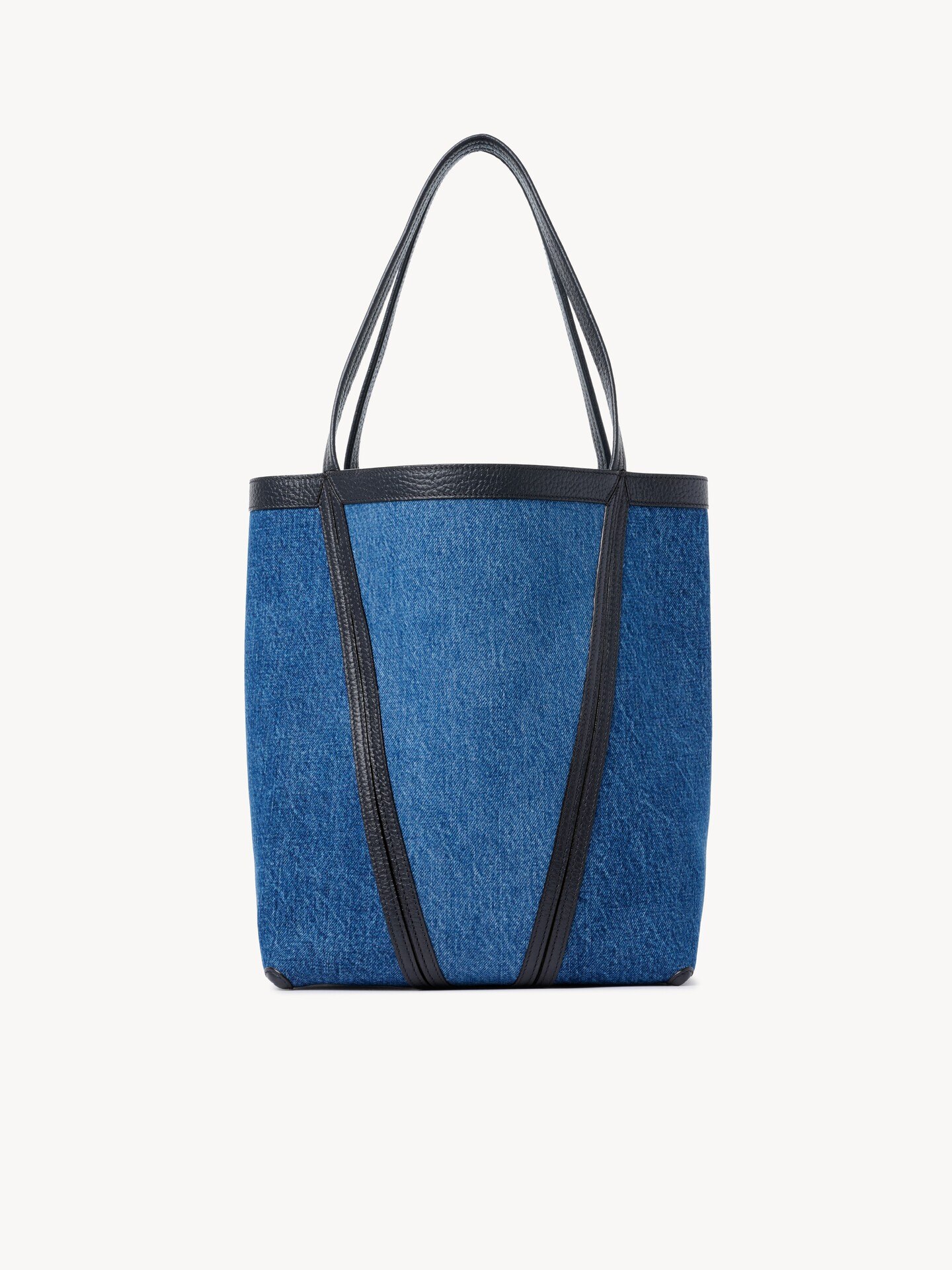 Chlo&eacute; Spin Tote Bag aus Denim - 5
