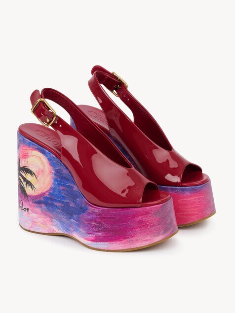 Maxime wedge sandal