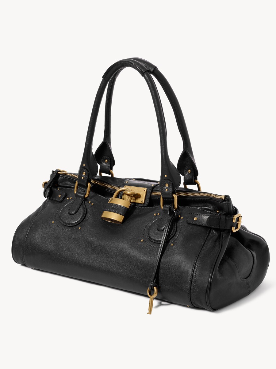 XL Paddington weekender bag in grained leather - 4