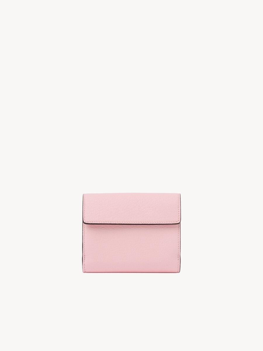 Small Envelope tri-fold in grained leather - 4