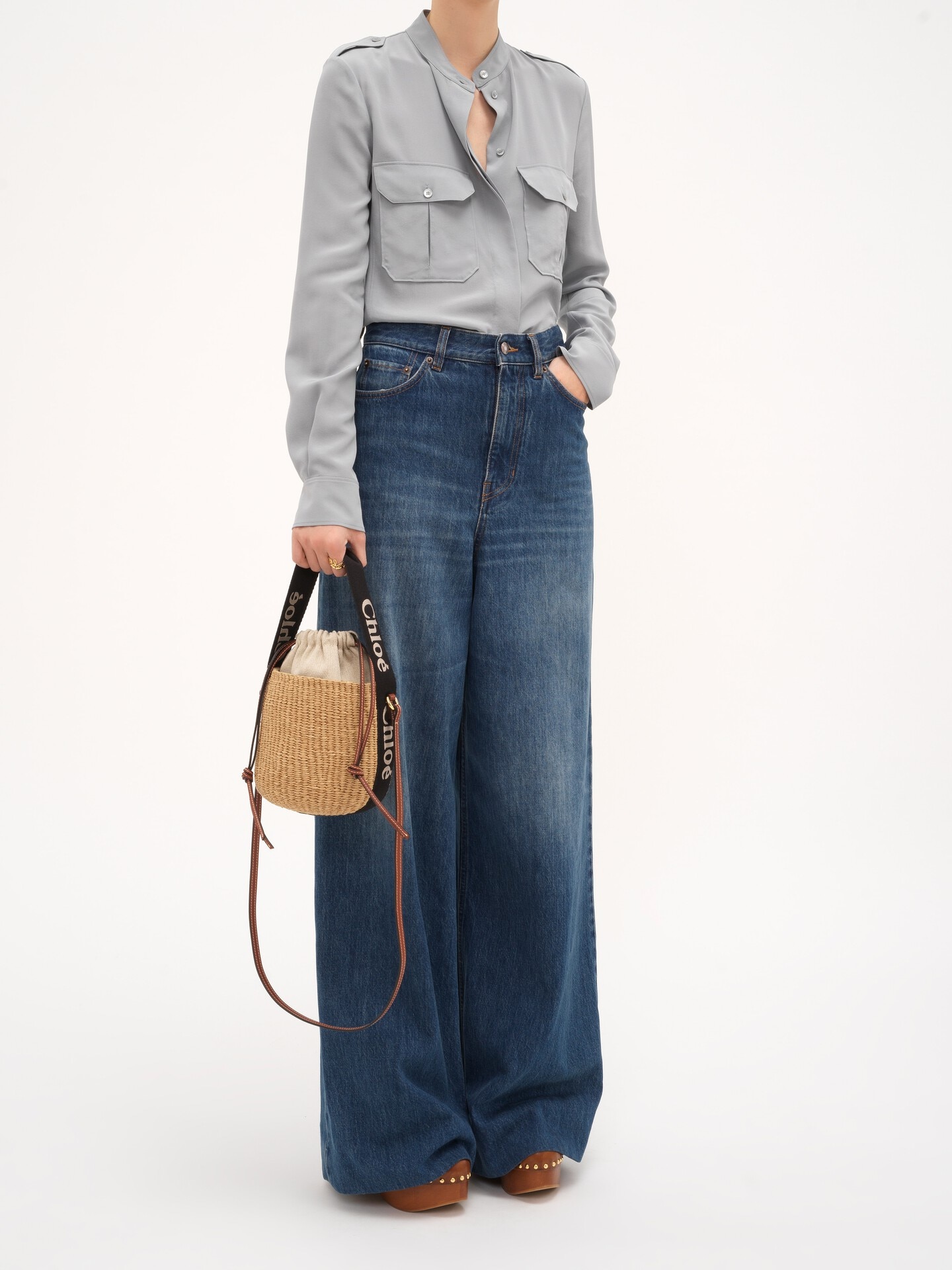 Petit panier Woody en fibres naturelles - 9