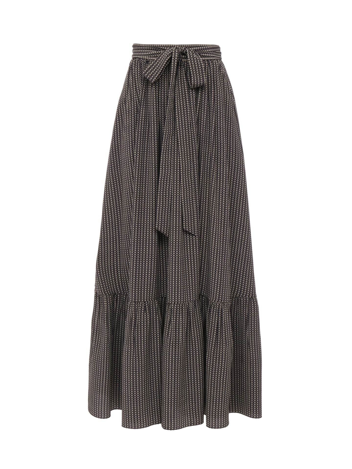 シェリエ　sheller Graph check wrap culottes Graph check wrap culottes シェリエ RAISED C/W TWILL PEALED CHECK