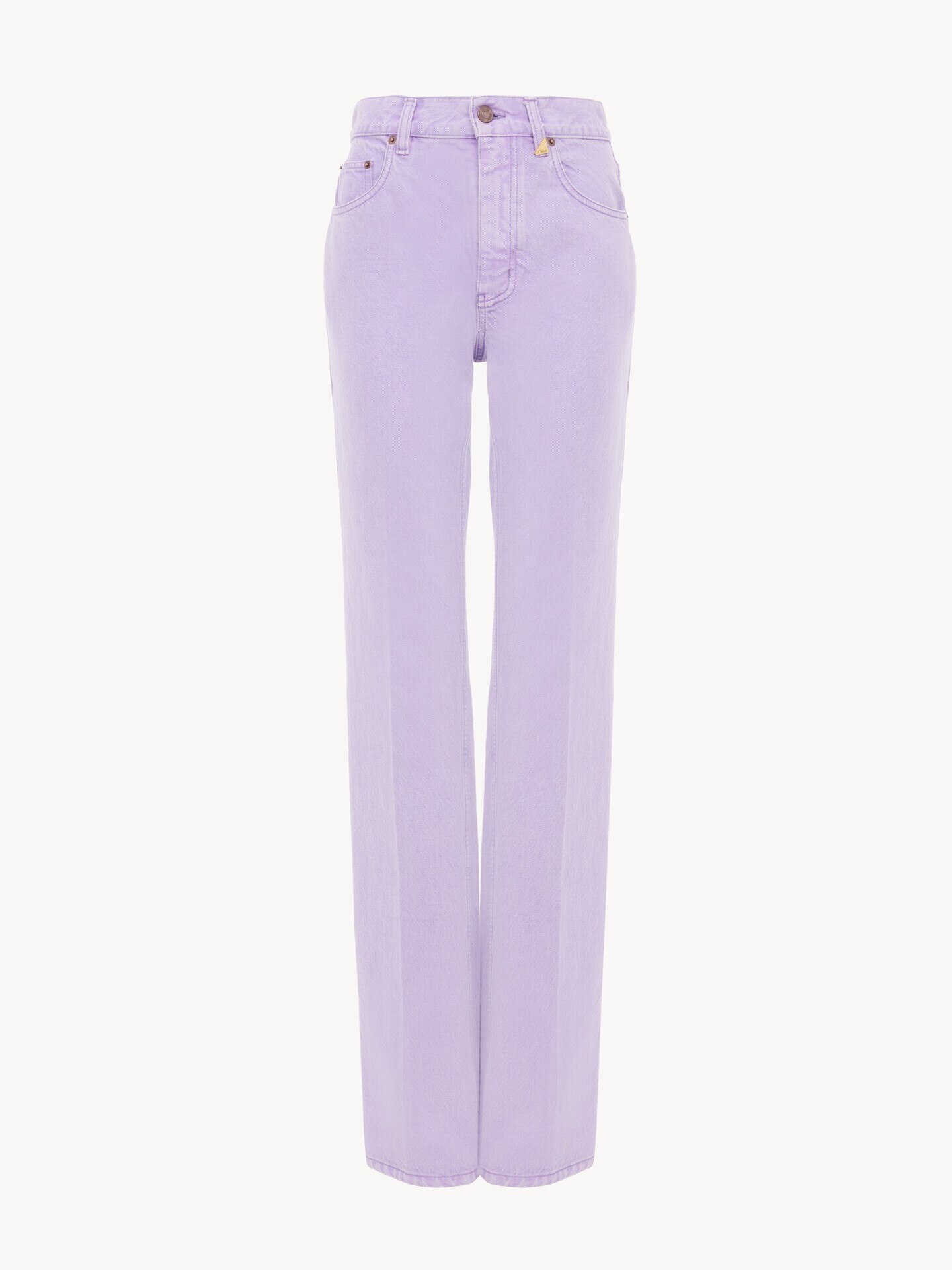 Gerade geschnittene Jeans aus Denim - 2