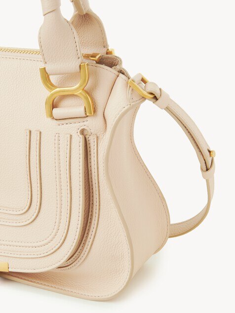 Small Marcie bag in grained leather