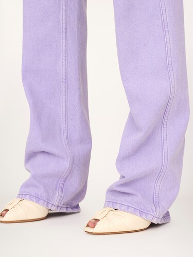 Straight denim jeans - 7